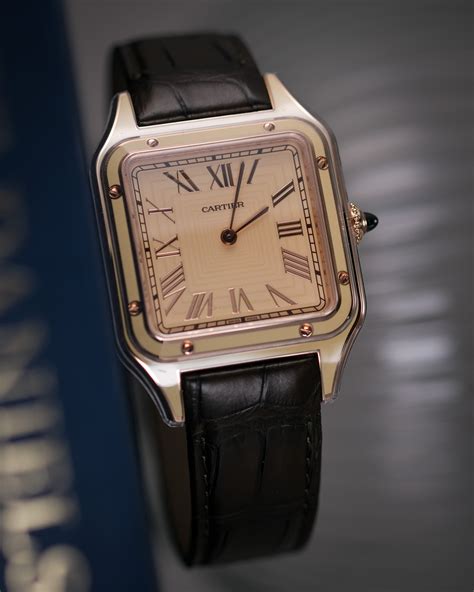 cartier dumont rose gold|cartier santos dumont.